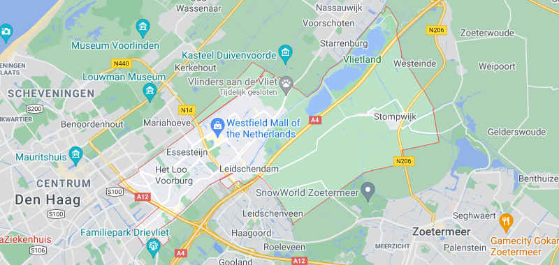 Leidschendam-Voorburg op Google Maps