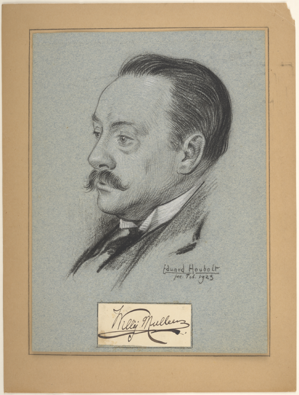 Willy Mullens, vervaardiger Eduard Houbolt