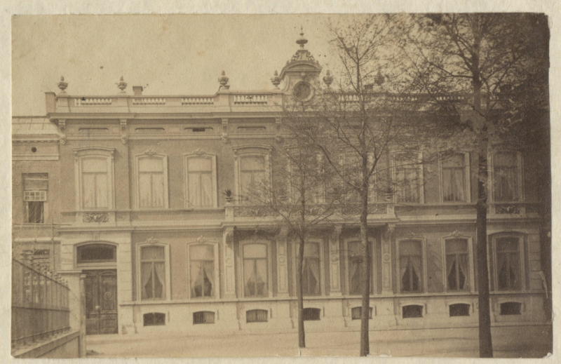 Javastraat 26, de latere Raadzaal. 1880, maker onbekend