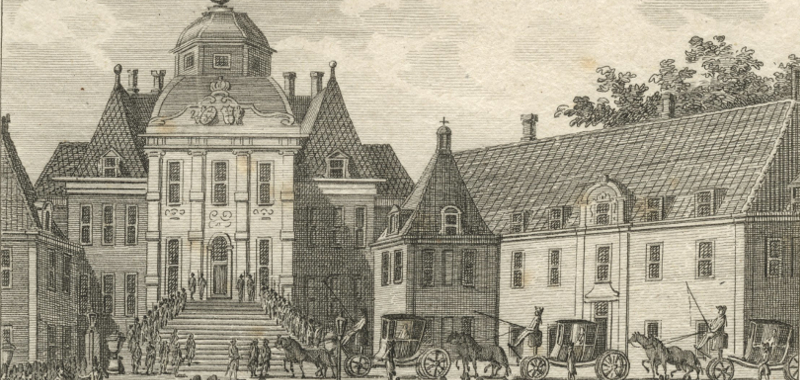 1750, gravure Huis den Bosch | D. Wit