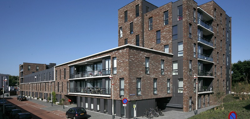 Nieuwbouw aan de Markensestraat, Wieringsestraat en de Duinstrip, 2009. Foto: Dienst Stedelijke Ontwikkeling (Willem Vermeij)