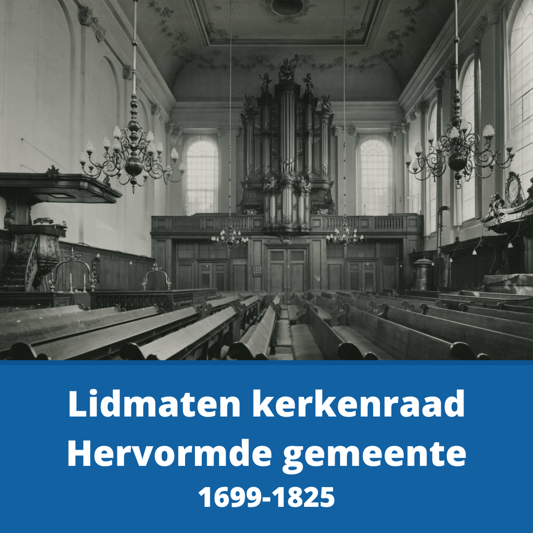 0203 index lidmaten Kerkenraad Hervormde gemeente 1699-1825
